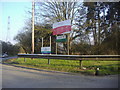 Entrance to Veolia Environmental Services, Wapsey Wood Caravan Park, Gerrards Cross