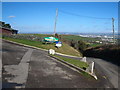 The entrance to Whitesand Bay Holiday Park