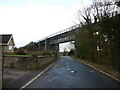 The rail bridge at Brookhouse