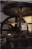 SJ9752 : Cheddleton Flint Mill, North Mill gearing by Chris Allen