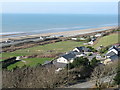 The beach at Llanaber