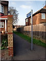 Public Footpath to Oakwood Park, London N14