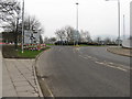 Roundabout at Welshpool station