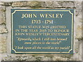 John Wesley statue on Albion Hill, Epworth #2