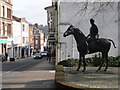 Winchester: Horse and Rider statue