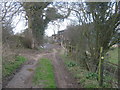 Footpath in Great Pineham Farm