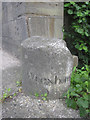 Old milestone by Leeswood Bridge - 