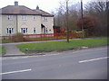 Houses on Harper Lane, Broad Colney