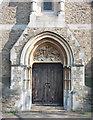 Fulham Cemetery Chapel - Doorway