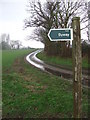 TL9777 : Byway Sign by Keith Evans