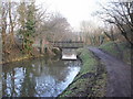 Wooden canal bridge, Malpas, Newport