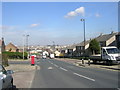 Broadstone Way - viewed from Horsham Road