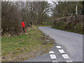 Post box at the junction