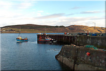 NG8688 : Aultbea Pier by Peter Moore