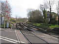 View E from Adelaide Road level crossing, St Denys, Southampton