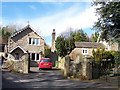 Stone cottages at Sawley