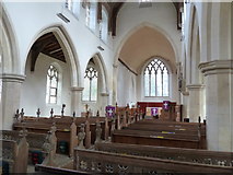 TG1020 : St. Mary's church, Great Witchingham - interior by Ruth Sharville