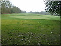 Deserted green on Mannings Heath golf course