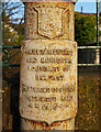 Boundary Post, Belfast