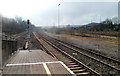 The view south from Briton Ferry railway station