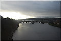 NT9952 : Bridges across the River Tweed, Berwick by N Chadwick