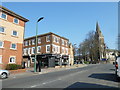 Looking north-eastwards up St Mary