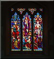 Stained glass window, St James Church, Newbottle