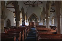 SP5236 : St James Church interior, Newbottle by Julian Dowse