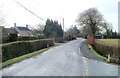 Green Street heads towards the centre of Redwick