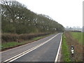 The A39 looking towards West Quantoxhead