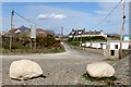 The lower end of Leestone Road seen from the entrance to the beach