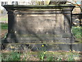 Sheffield: sad grave at the Hilltop Chapel