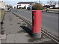 SK3889 : Sheffield: postbox № S9 253, Attercliffe Road by Chris Downer