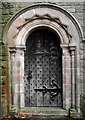 Holy Trinity Church, Mossley- north door