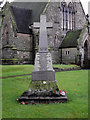 Holy Trinity Church, Mossley- War Memorial