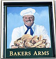 Sign for the Bakers Arms