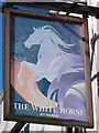 The White Horse sign