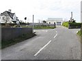 Aughnahoory Road at its junction with Mill Road