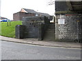 Rochdale:  Remains of a urinal, Milkstone Road