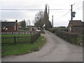 Footpath to Barton Road