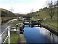 Rochdale Canal:  Warland Upper Lock No 35