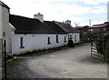 Rear view of cottages at Hanna