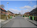 Troydale Gardens - looking towards Troydale Lane