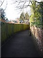 Spring Lane path