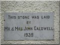 Memorial stone, Ferniskey Orange Hall (2)