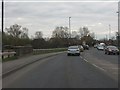 Tewkesbury - Ashchurch Road (A438) about to enter Newtown