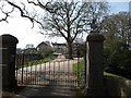 The entrance to Ugbrooke House