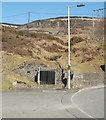 View east from Blaenrhondda bus terminus