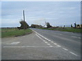 B4265/ lane junction near St Athan