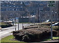 Borders Abbeys Way signs, Hawick